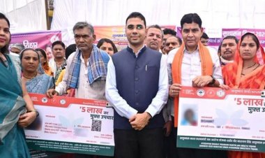 टंक राम वर्मा पहुंचे ग्राम रिसदा, जनसमस्या निवारण शिविर में सुनी लोगों की समस्याएं