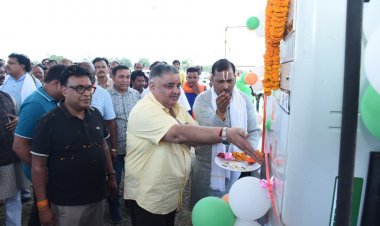 मंत्री  राजेश अग्रवाल ने ‘सदर साहू पेट्रोलियम’ का किया शुभारंभ