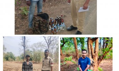 उजियारा अभियान में तहत् थाना नरहरपुर पुलिस में अवैध अंग्रेजी एवं देशी प्लेन शराब अधिक मात्रा में परिवहन करने वालों के विरूद्व दर्ज अपराध दर्ज