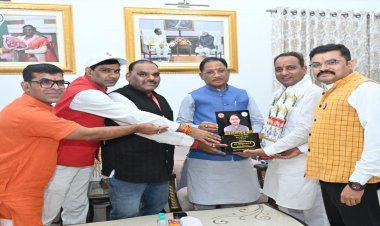 मुख्यमंत्री विष्णु देव साय से भारतीय रेडक्रास सोसायटी के पदाधिकारियों ने की सौजन्य भेंट…..