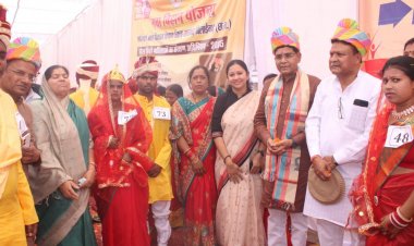 सारंगढ़ में गूंजी कन्या विवाह शहनाई