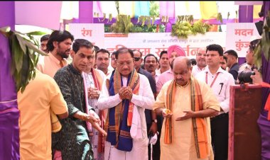मुख्यमंत्री  विष्णुदेव साय हरिनाम संकीर्तन नामयज्ञ में हुए शामिल