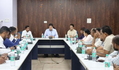 बीजापुर कलेक्टर ने मीडिया प्रतिनिधियों के साथ की बैठक, सामुदायिक सहभागिता पर दिया जोर