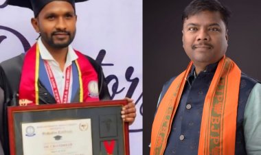 वन मंत्री केदार कश्यप ने दी चंद्रेश पात्र को शुभकामनाएं, कहा – साय सरकार में शिक्षा से बदल रहा बस्तर