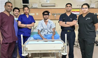 10 साल से खाँसी में खून की समस्या झेल रहे युवक को अम्बेडकर अस्पताल में मिली नई जिंदगी
