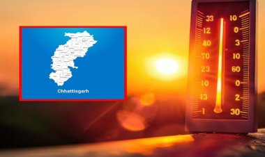 CG WEATHER  छत्तीसगढ़ में फिर बढ़ेगी गर्मी, 16 मई से Heat Wave का अलर्ट; बारिश-अंधड़ की भी चेतावनी