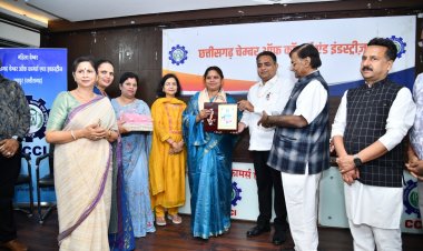 लोकसभा  सांसद श्रीमती रूपकुमारी चौधरी के मुख्य आतिथ्य में महिला चेम्बर ने 'उदया' कार्यक्रम में नारी शक्ति का किया सम्मान; डिजिटल युग में व्यापार की उड़ान पर हुई विशेष चर्चा
