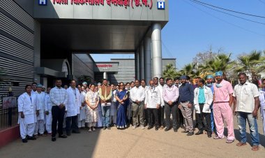 स्वास्थ्य के क्षेत्र में राष्ट्रीय पटल स्थान बना रहा है दंतेवाड़ा का जिला चिकित्सालय 