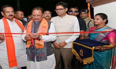 मुख्यमंत्री ने सुशासन तिहार के दौरान रायगढ़ में एफएसएल लैब का किया शुभारंभ