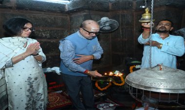 भोरमदेव पहुंचे राज्यपाल डेका, पूजा-अर्चना कर प्रदेशवासियों की सुख-समृद्धि की कामना की