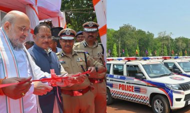 केंद्रीय गृह मंत्री शाह ने रायपुर में अत्याधुनिक नेक्स्ट जेन सीजी डायल-112 सेवा और मोबाइल फॉरेंसिक वैन का किया शुभारंभ