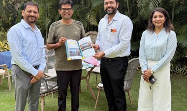 वित्त मंत्री  ओपी चौधरी से CII प्रतिनिधिमंडल ने की सौजन्य मुलाकात