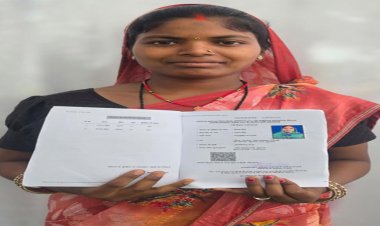 सुशासन तिहार में नवविवाहिता सेजल को मिला नया राशन कार्ड