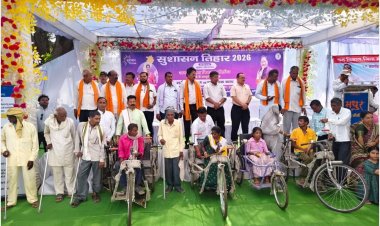 ट्राइसाइकिल मिलने से सुश्री खोमीन कल्लो के जीवन में लौटी आत्मनिर्भरता की मुस्कान