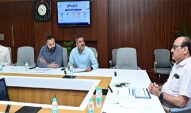 मुख्य सचिव ने ई-प्रगति पोर्टल पर जियोटैग फोटो के साथ रिपोर्ट अपलोड करने के निर्देश