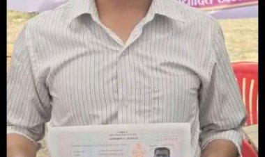 समाधान शिविर में चंद मिनटों में बना लर्निंग लाइसेंस तो खिल उठा युवा अखिलेश का मन