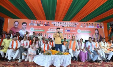 BJP के स्टार प्रचारक अनुज शर्मा का धुआंधार दौरा: 3 जिलों में उमड़ा जनसैलाब, बोले— "भीड़ नहीं, भाजपा पर जनता का अटूट विश्वास है"