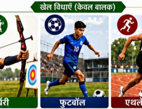 बस्तर संभाग को बड़ी सौगात : जगदलपुर में शुरू हो रही है पहली आवासीय खेल अकादमी
