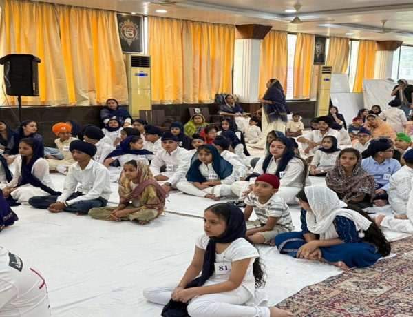गुरुसिंह सभा गुरुद्वारा द्वारा संचालित गुरुमत कैंप का समापन,246 बच्चों ने लिया हिस्सा