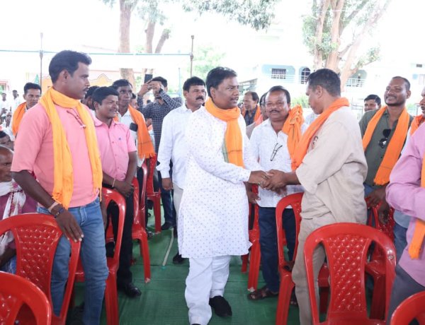 भानपुरी मंडल बैठक में केदार कश्यप बोले — संगठन की मजबूती से तेज होगा बस्तर का विकास