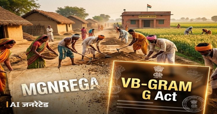 VB-G RAM G Act: इस दिन से मनरेगा की जगह लेगा ‘विकसित भारत-जी राम जी’ अधिनियम