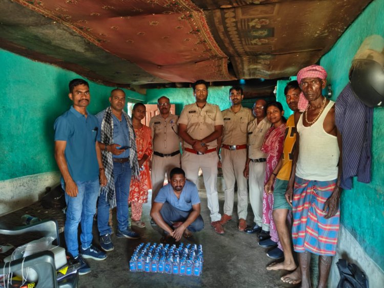 मध्यप्रदेश की शराब के साथ दो तस्कर गिरफ्तार
