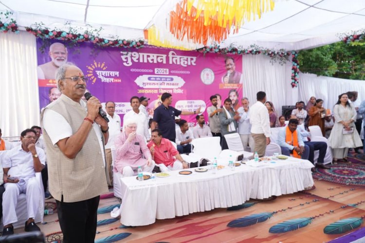 जनता के बीच पहुँची सरकार: समोदा शिविर में सांसद बृजमोहन अग्रवाल ने मौके पर ही किया समस्याओं का निराकरण
