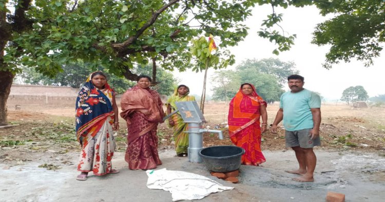 मुख्यमंत्री साय के निर्देश पर वर्षों पुरानी पेयजल समस्या का हुआ समाधान