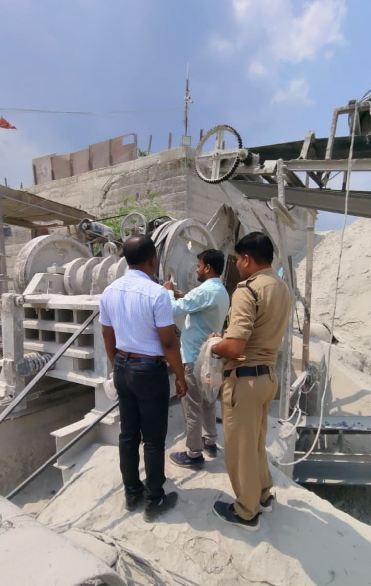 भिलाईखुर्द दुर्घटना मामले की संयुक्त जांच दल ने की मौके पर जांच