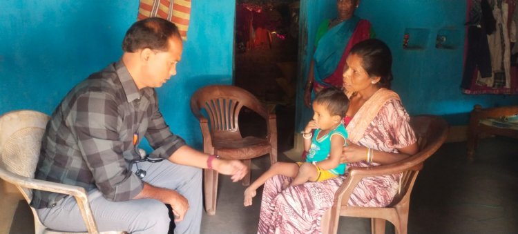 सुशासन तिहार बना उम्मीद की नई किरण: क्लब फुट से पीड़ित मासूम को मिला उपचार