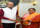 राज्यपाल डेका से राष्ट्रीय पिछड़ा वर्ग आयोग की अध्यक्ष साध्वी निरंजन ज्योति ने की सौजन्य भेंट