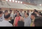 डिप्टी सीएम अरुण साव फिर एक्शन मोड में, बहतराई स्टेडियम में अधिकारियों पर भड़के!