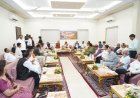 लोकसभा अध्यक्ष ओम बिरला का रायपुर में भव्य स्वागत; सांसद बृजमोहन अग्रवाल ने आयोजित की 'हाई टी'