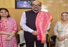 राज्यपाल डेका से सुप्रीम कोर्ट में छत्तीसगढ़ की स्टैंडिंग काउंसिल जैन ने की सौजन्य भेंट