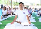 योग हमारी सांस्कृतिक विरासत और स्वस्थ जीवन का आधार है : वित्त मंत्री  ओ.पी. चौधरी