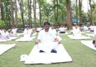 कोटमहर गार्डन में उत्साहपूर्वक मनाया गया 12वां अंतरराष्ट्रीय योग दिवस