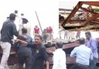 BREAKING : अचानक गिरा निर्माणाधीन गोदाम का शेड, अब तक 5 लोगों की मौत, 55 के दबे होने की आशंका