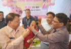 बच्चों को पोलियो की दो बूंद पिलाकर मंत्री श्री लखनलाल देवांगन ने किया राष्ट्रीय पल्स पोलियो अभियान का शुभारंभ