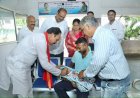 पल्स पोलियो टीकाकरण अभियान के तहत 05 वर्ष तक बच्चों को दी गई पोलियो की खुराक जिले में 76,544 बच्चों को पोलियो ड्रॉप पिलाने का लक्ष्य
