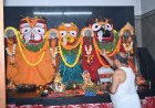 श्रद्धालुओं के साथ विधायक पुरन्दर मिश्रा ने की भगवान जगन्नाथ की पूजा-अर्चना, 108 कलशों से हुआ दिव्य महाअभिषेक