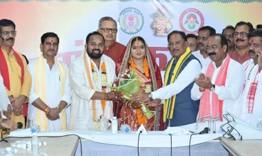 मुख्यमंत्री कन्या विवाह योजना से बेटियों को मिल रहा सम्मान और सुरक्षा : मुख्यमंत्री  विष्णुदेव साय