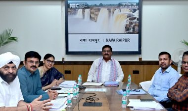 खरीफ विपणन वर्ष 2025-26 के धान निष्पादन और आगामी सीजन में धान खरीदी की तैयारियों को लेकर हुइ चर्चा