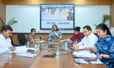 ’कुपोषण मुक्त छत्तीसगढ़ अभियान को गति देने मंत्री श्रीमती लक्ष्मी राजवाड़े ने की समीक्षा बैठक’