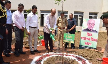 ’विश्व पर्यावरण दिवस के अवसर पर राज्यपाल श्री डेका ने लगाए पौधे’