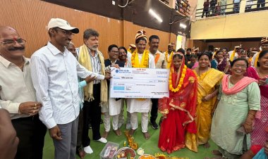 दो पुनर्वासित जोड़ों ने मुख्यमंत्री कन्या विवाह कार्यक्रम से दाम्पत्य जीवन की शुरुआत