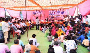 उप मुख्यमंत्री  अरुण साव ने 5 गांवों में लगाई चौपाल