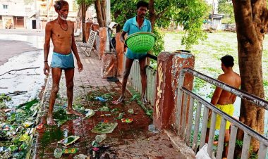 महराजबंध तालाब के किनारे अवैध कब्जे बंद, तालाब को पाटने या अवैध कब्जे पर होगी दण्डात्मक कार्यवाही