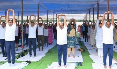 12वें अंतर्राष्ट्रीय योग दिवस पर जिला स्तरीय मुख्य कार्यक्रम में उप मुख्यमंत्री  अरुण साव मुख्य अतिथि के रूप में होंगे शामिल