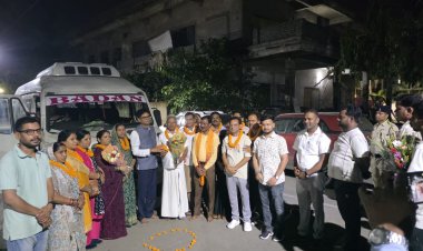 सोमनाथ स्वाभिमान यात्रा के लिए रायगढ़ से 17 श्रद्धालु रवाना, वित्त मंत्री ओ.पी. चौधरी ने दी शुभकामनाएं