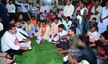 किसकोड़ो, जहां कभी लगती थी नक्सलियों की चौपाल, वहीं उप मुख्यमंत्री श्री शर्मा ने लगाई जनचौपाल